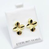 Gold Flower Stud Earrings 3.0 - Gold, Silver or Rose Gold