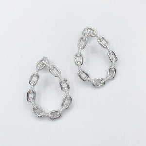 Cable Chain Drop Earrings
