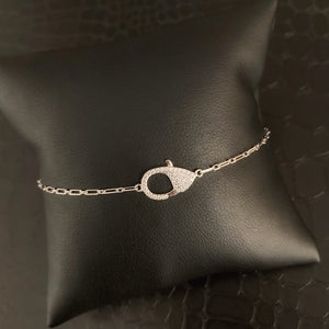 Lock Bracelet - Silver