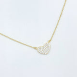 Pave Heart Necklace 3.0
